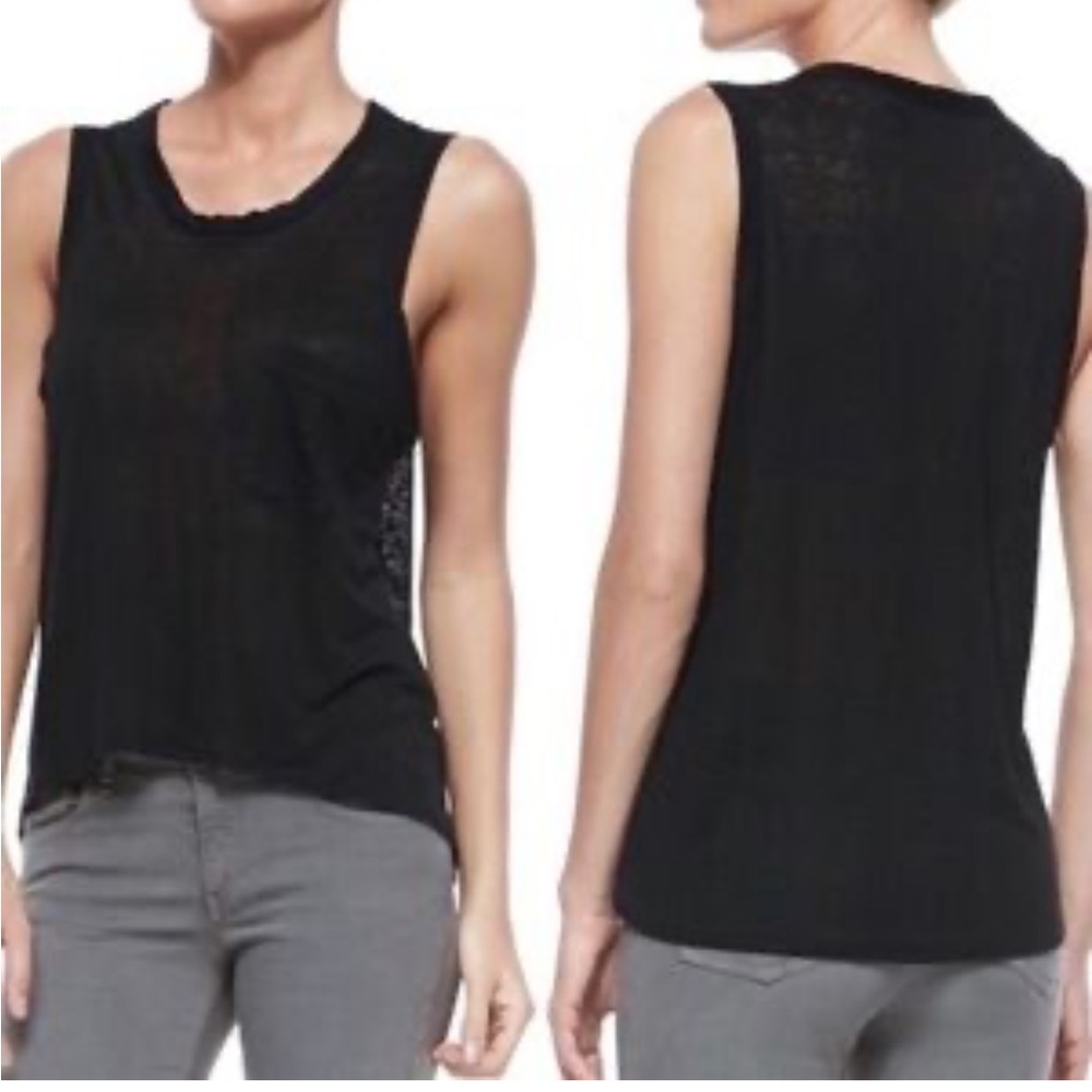 Rag & Bone Linen Blend Tank Sz S